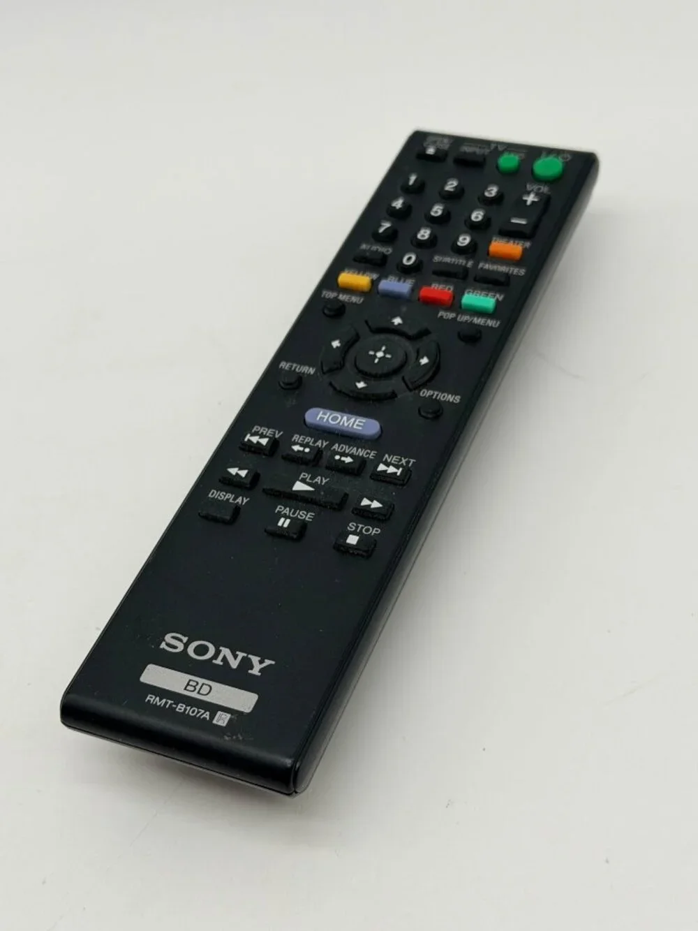 Sony BD RMT-B107A Remote Control For Blue Ray DVD BDP-BX37 BDP-S270 OEM Genuine